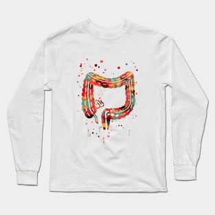 Lower gastrointestinal tract Long Sleeve T-Shirt